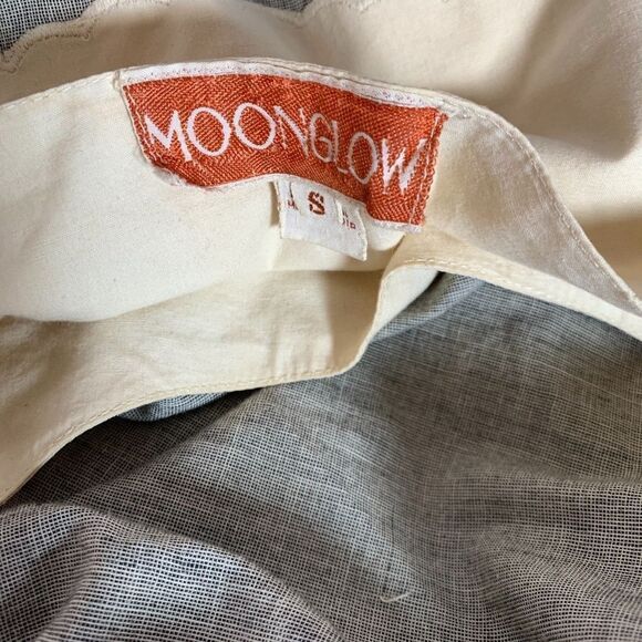 Modcloth Moonglow Pleated Bodice Shift Dress Sz S - Picture 4 of 7